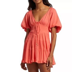 Free People Perfect Day A-Line Minidress 50% OFF